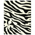 thumbnail image 1 of SAFAVIEH Soho Emery Abstract Wool Area Rug, White/Black, 7'6" x 9'6", 1 of 11