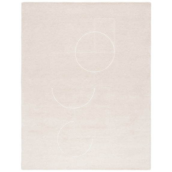 SAFAVIEH Soho Emory Geometric Area Rug, Beige/Ivory, 8' x 10'