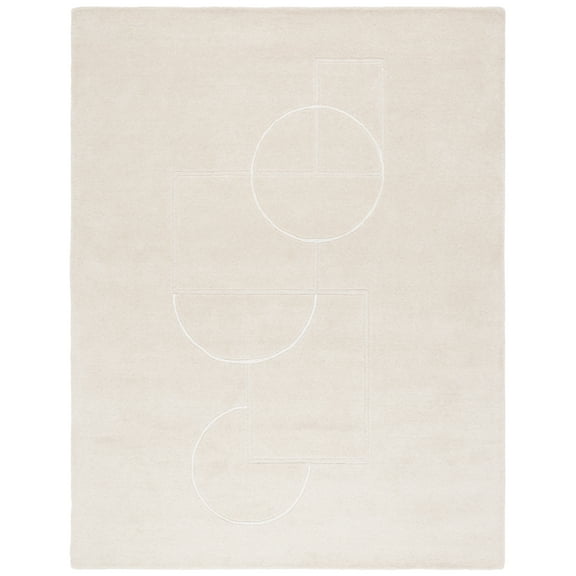 SAFAVIEH Soho Emory Geometric Area Rug, Beige/Ivory, 8' x 10'
