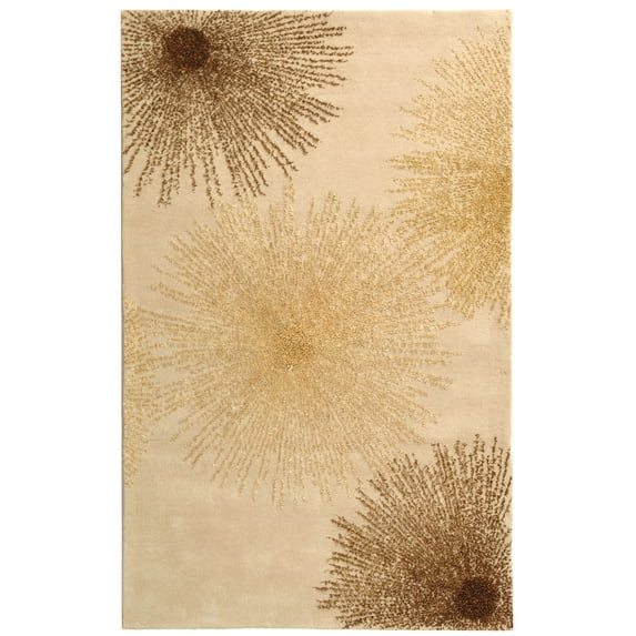 SAFAVIEH Soho Fiesta Geometric Area Rug, Beige, 3'6" x 5'6"