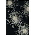 thumbnail image 1 of SAFAVIEH Soho Fiesta Geometric Area Rug, Black/White, 2'6" x 4', 1 of 8