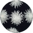 thumbnail image 1 of SAFAVIEH Soho Fiesta Geometric Area Rug, Black/White, 6' x 6' Round, 1 of 6