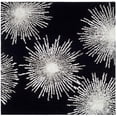 thumbnail image 1 of SAFAVIEH Soho Fiesta Geometric Area Rug, Black/White, 8' x 8' Square, 1 of 9