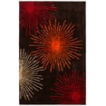 thumbnail image 1 of SAFAVIEH Soho Fiesta Geometric Area Rug, Brown/Multi, 3'6" x 5'6", 1 of 12