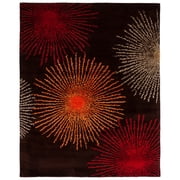 SAFAVIEH Soho Fiesta Geometric Area Rug, Brown/Multi, 9'6" x 13'6"