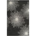 thumbnail image 1 of SAFAVIEH Soho Fiesta Geometric Area Rug, Charcoal/Ivory, 3'6" x 5'6", 1 of 9