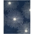 thumbnail image 1 of SAFAVIEH Soho Fiesta Geometric Area Rug, Dark Blue/Ivory, 8'3" x 11', 1 of 8