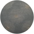 thumbnail image 1 of SAFAVIEH Soho Fiesta Geometric Area Rug, Dark Grey/Silver, 6' x 6' Round, 1 of 8