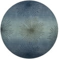 thumbnail image 1 of SAFAVIEH Soho Fiesta Geometric Area Rug, Denim, 6' x 6' Round, 1 of 8