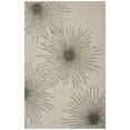 thumbnail image 1 of SAFAVIEH Soho Fiesta Geometric Area Rug, Ivory/Silver, 3'6" x 5'6", 1 of 7