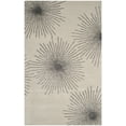 thumbnail image 1 of SAFAVIEH Soho Fiesta Geometric Area Rug, Ivory/Silver, 6' x 9', 1 of 7