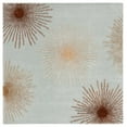 thumbnail image 1 of SAFAVIEH Soho Fiesta Geometric Area Rug, Light Blue/Multi, 6' x 6' Square, 1 of 13