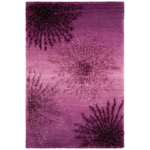 SAFAVIEH Soho Fiesta Geometric Area Rug, Purple, 2' x 3'