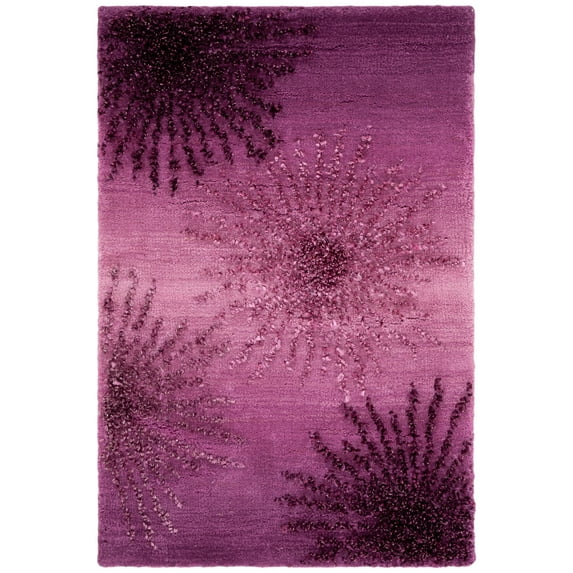 SAFAVIEH Soho Fiesta Geometric Area Rug, Purple, 2' x 3'