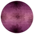 thumbnail image 1 of SAFAVIEH Soho Fiesta Geometric Area Rug, Purple, 6' x 6' Round, 1 of 11
