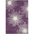 thumbnail image 1 of SAFAVIEH Soho Fiesta Geometric Area Rug, Purple/Ivory, 2'6" x 4', 1 of 9