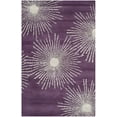 thumbnail image 1 of SAFAVIEH Soho Fiesta Geometric Area Rug, Purple/Ivory, 3'6" x 5'6", 1 of 9