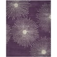 thumbnail image 1 of SAFAVIEH Soho Fiesta Geometric Area Rug, Purple/Ivory, 7'6" x 9'6", 1 of 9