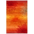 thumbnail image 1 of SAFAVIEH Soho Fiesta Geometric Area Rug, Rust/Multi, 3'6" x 5'6", 1 of 9