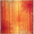 thumbnail image 1 of SAFAVIEH Soho Fiesta Geometric Area Rug, Rust/Multi, 8' x 8' Square, 1 of 9