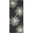 thumbnail image 1 of SAFAVIEH Soho Fiesta Geometric Runner Rug, Charcoal/Ivory, 2'6" x 10', 1 of 9