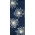 thumbnail image 1 of SAFAVIEH Soho Fiesta Geometric Runner Rug, Dark Blue/Ivory, 2'6" x 10', 1 of 9
