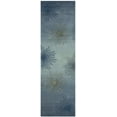 thumbnail image 1 of SAFAVIEH Soho Fiesta Geometric Runner Rug, Denim, 2'6" x 8', 1 of 8