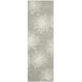 thumbnail image 1 of SAFAVIEH Soho Fiesta Geometric Runner Rug, Grey/Ivory, 2'6" x 8', 1 of 7