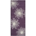 thumbnail image 1 of SAFAVIEH Soho Fiesta Geometric Runner Rug, Purple/Ivory, 2'6" x 10', 1 of 9