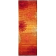 thumbnail image 1 of SAFAVIEH Soho Fiesta Geometric Runner Rug, Rust/Multi, 2'6" x 8', 1 of 9