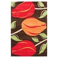 thumbnail image 1 of SAFAVIEH Soho Forrest Floral Wool Area Rug, Brown/Multi, 3'6" x 5'6", 1 of 3