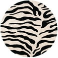 thumbnail image 1 of SAFAVIEH Soho Frazier Geometric Area Rug, Beige/Black, 6' x 6' Round, 1 of 8