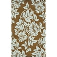 thumbnail image 1 of SAFAVIEH Soho Gavin Floral Wool Area Rug, Light Brown/Blue, 5' x 8', 1 of 9