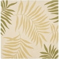 thumbnail image 1 of SAFAVIEH Soho Geri Floral Wool Area Rug, Ivory/Multi, 6' x 6' Square, 1 of 9
