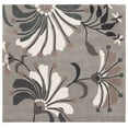 thumbnail image 1 of SAFAVIEH Soho Gibson Floral Area Rug, Grey/Ivory, 6' x 6' Square, 1 of 8