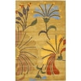 thumbnail image 1 of SAFAVIEH Soho Gibson Floral Wool Area Rug, Golden Olive, 3'6" x 5'6", 1 of 9