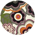 thumbnail image 1 of SAFAVIEH Soho Hailey Floral Wool Area Rug, Multi, 6' x 6' Round, 1 of 9