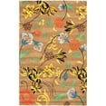 thumbnail image 1 of SAFAVIEH Soho Heath Floral Wool Area Rug, Brown/Multi, 3'6" x 5'6", 1 of 9