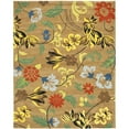 thumbnail image 1 of SAFAVIEH Soho Heath Floral Wool Area Rug, Brown/Multi, 6' x 6' Square, 1 of 9