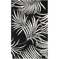 thumbnail image 1 of SAFAVIEH Soho Jaki Floral Wool Area Rug, Black/Ivory, 3'6" x 5'6", 1 of 5