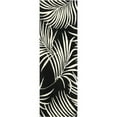 thumbnail image 1 of SAFAVIEH Soho Jaki Floral Wool Runner Rug, Black/Ivory, 2'6" x 8', 1 of 5