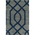 thumbnail image 1 of SAFAVIEH Soho Jarrod Geometric Wool Area Rug, Grey/Dark Blue, 2' x 3', 1 of 9