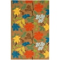 thumbnail image 1 of SAFAVIEH Soho Jasper Floral Wool Area Rug, Brown/Multi, 3'6" x 5'6", 1 of 9