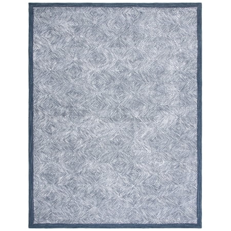 SAFAVIEH Soho Jonie Abstract Area Rug, Dark Grey/Ivory, 8' x 10'