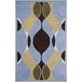 thumbnail image 1 of SAFAVIEH Soho Juliet Abstract Wool Area Rug, Blue/Multi, 3'6" x 5'6", 1 of 6