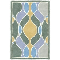 SAFAVIEH Soho Juliet Abstract Wool Area Rug, Multi, 2' x 3'