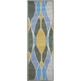 thumbnail image 1 of SAFAVIEH Soho Juliet Abstract Wool Runner Rug, Grey/Multi, 2'6" x 8', 1 of 8