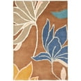 thumbnail image 1 of SAFAVIEH Soho Keith Floral Wool Area Rug, Brown/Multi, 2' x 3', 1 of 9