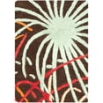 thumbnail image 1 of SAFAVIEH Soho Keller Fire Works Wool Area Rug, Brown/Multi, 2' x 3', 1 of 6