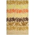 thumbnail image 1 of SAFAVIEH Soho Kent Floral Wool Area Rug, Sage/Multi, 6' x 9', 1 of 4